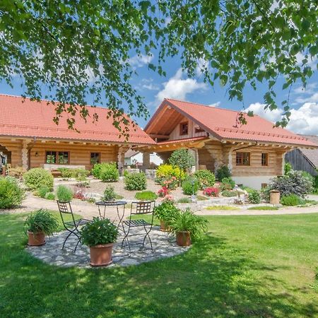 Hotel Heumanns Blockhaeuser Am Wald Pottenstein Exteriér fotografie