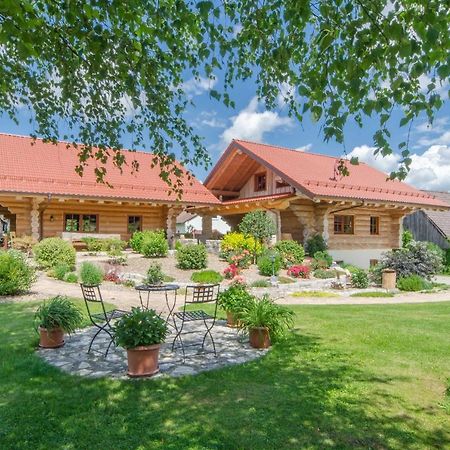 Heumanns Blockhaeuser Am Wald Pottenstein Exteriér fotografie