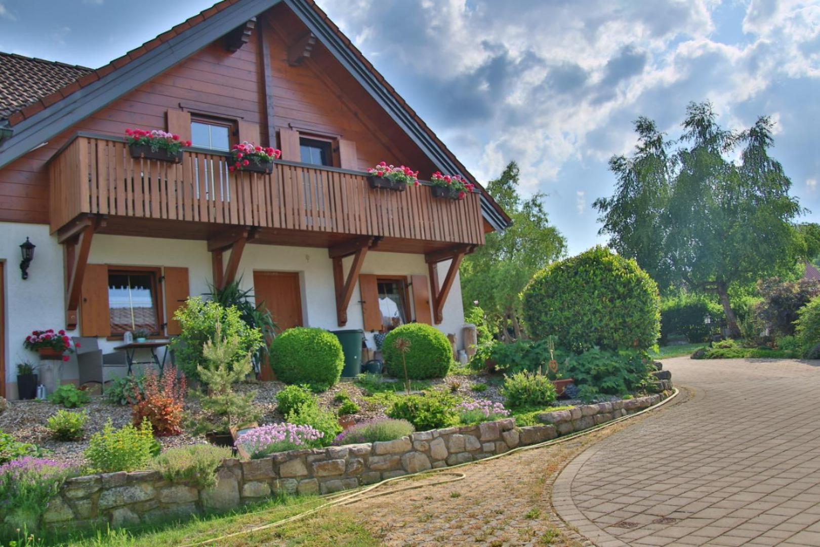 Heumanns Blockhaeuser Am Wald Pottenstein Exteriér fotografie