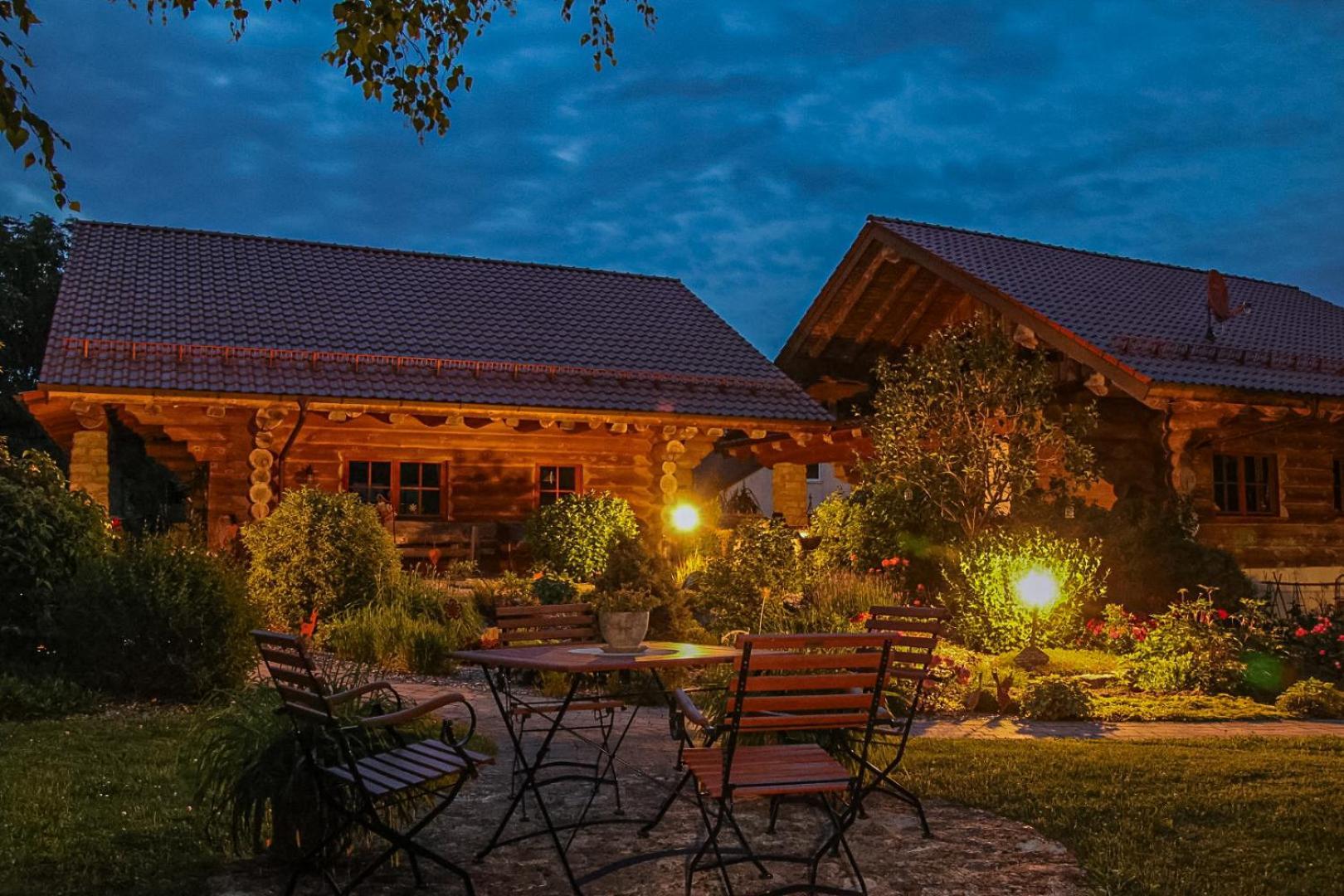 Hotel Heumanns Blockhaeuser Am Wald Pottenstein Exteriér fotografie