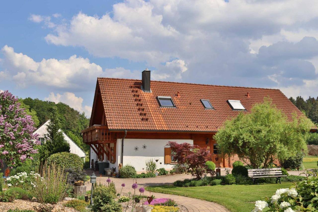 Hotel Heumanns Blockhaeuser Am Wald Pottenstein Exteriér fotografie